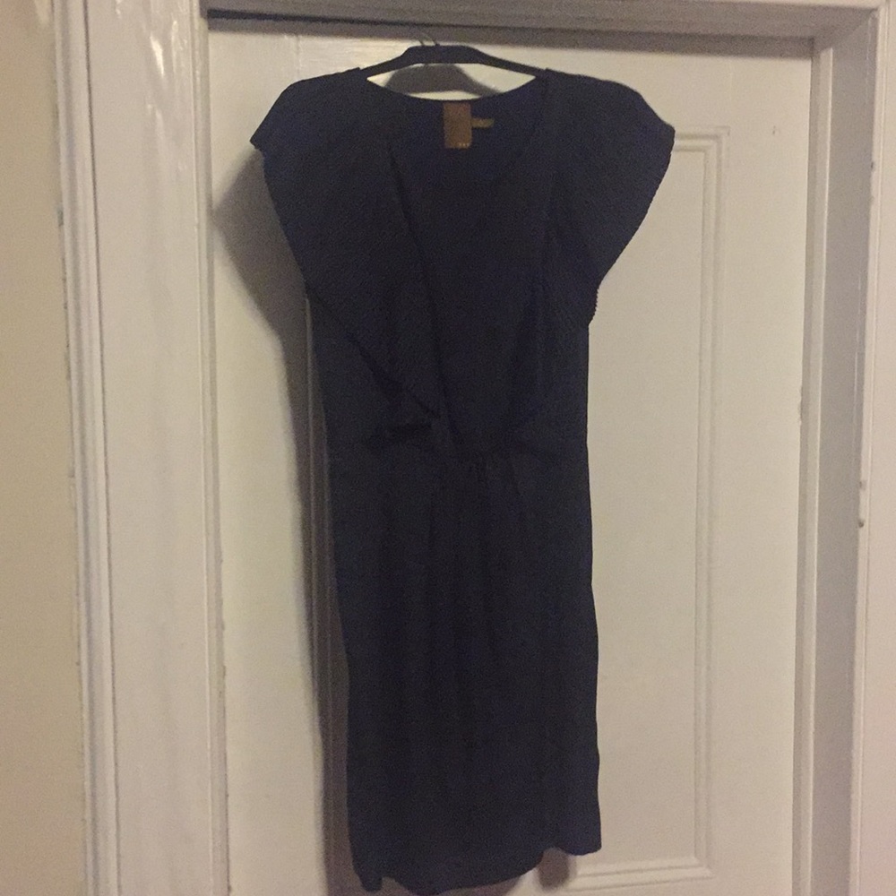 Ali Ro Navy silk dress